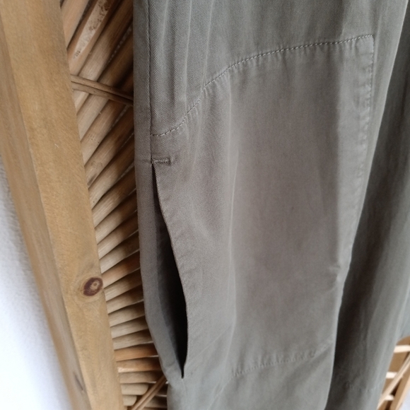 Everlane The Easy Workwear Organic Utility Dress Green / Size Large - Picture 7 of 14